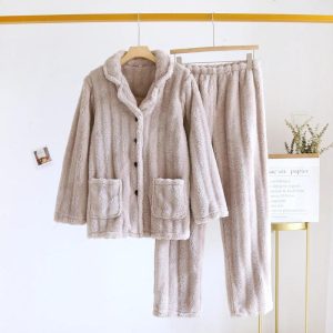 Pyjama peluche femme