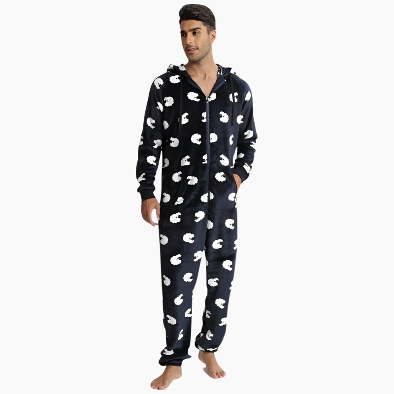 img-combinaison-de-nuit-homme-pilou-pilou.jpg - Veste Peignoir de Bain