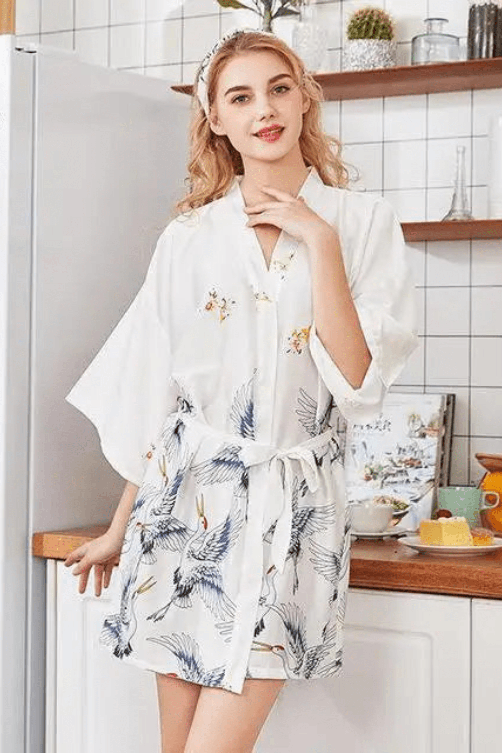 Kimono Femme | Soie Luxe – Image 2