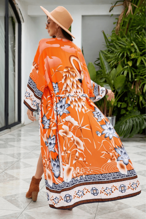 Kimono en Orange