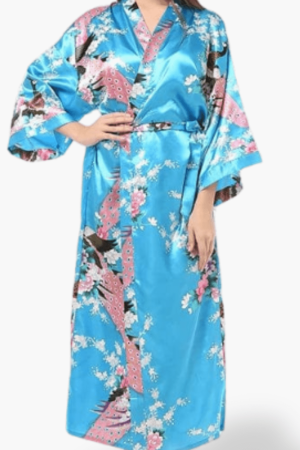 Peignoir Kimono Satin