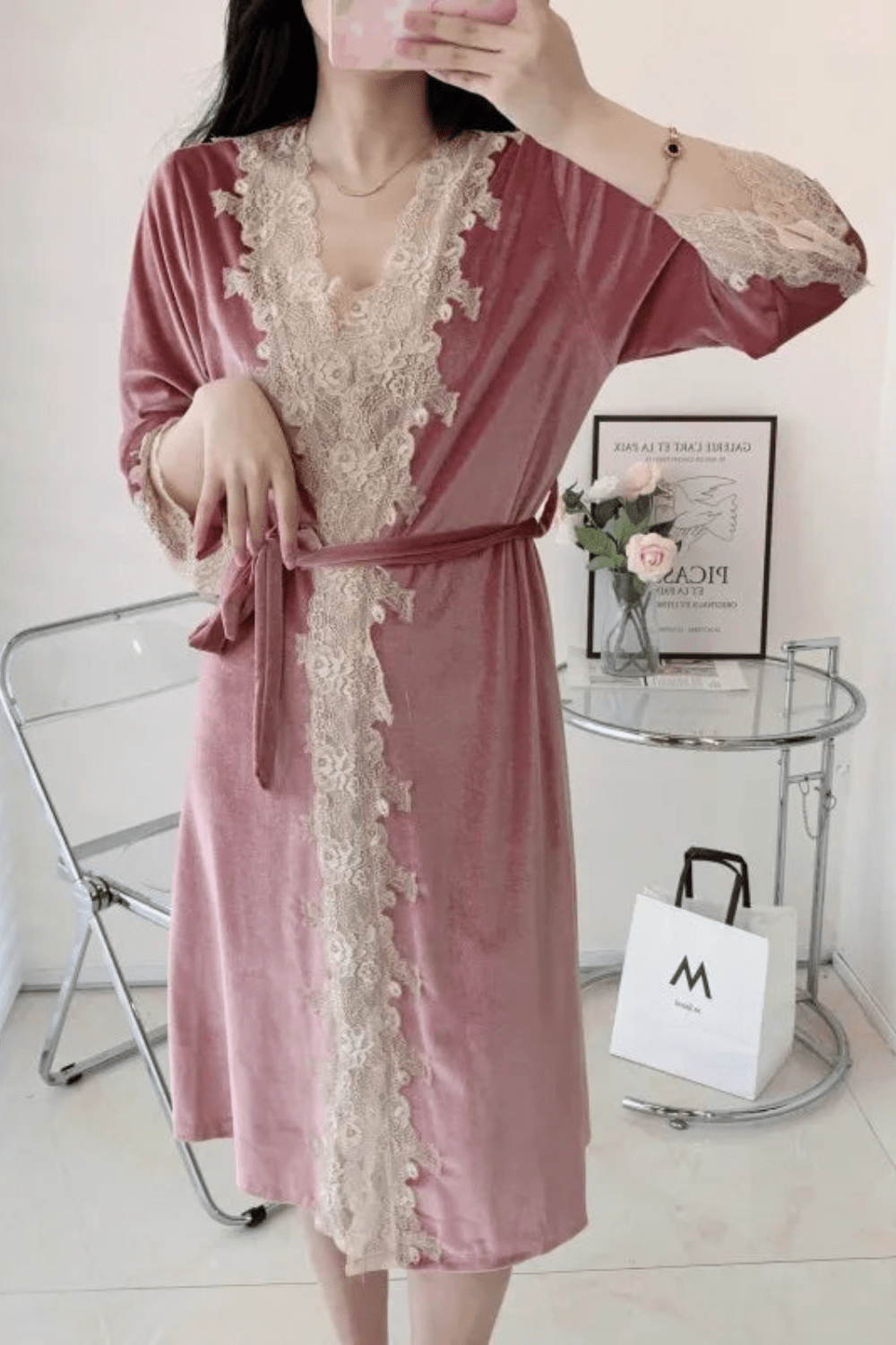 kimono-velours-rose-xl-55197751050571.png - Veste Peignoir de Bain