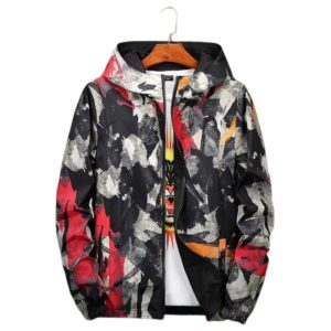 Militaire veste noir unisexe