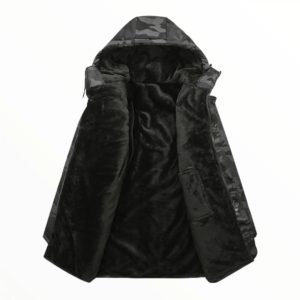 Parka militaire camouflage homme