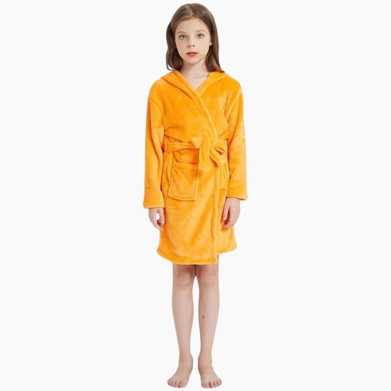 peignoir-bain-fille-pilou-pilou-renard_1.jpg - Veste Peignoir de Bain