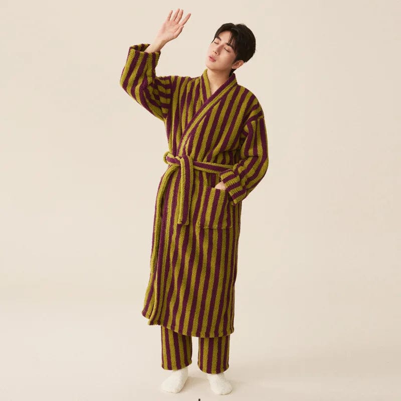 Peignoir Homme Polaire <br> "Dario" – Image 3