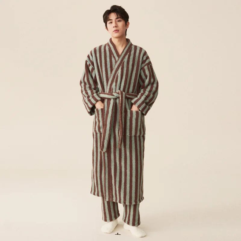 Peignoir Homme Polaire <br> "Dario" – Image 4