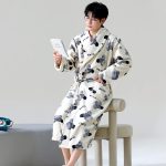 Peignoir Polaire Homme <br> "Arts"