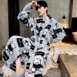 Peignoir Polaire Homme <br> "Bears"