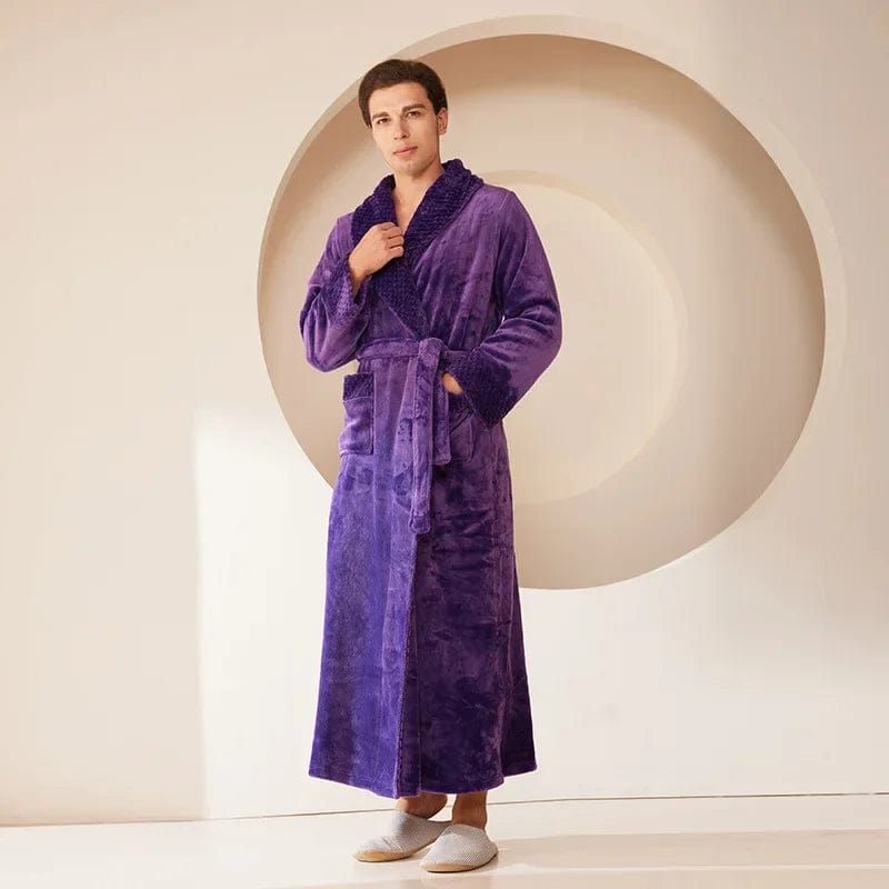 Peignoir Polaire Homme <br> "Lorenzo"