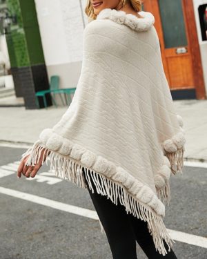 Poncho Pilou Pilou femme