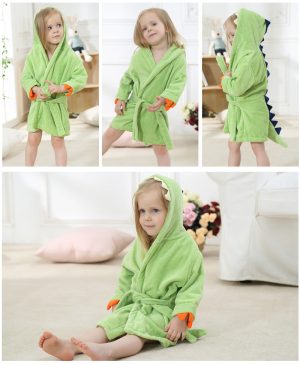 Peignoir Enfant Dinosaure