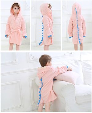Peignoir de Bain Dinosaure