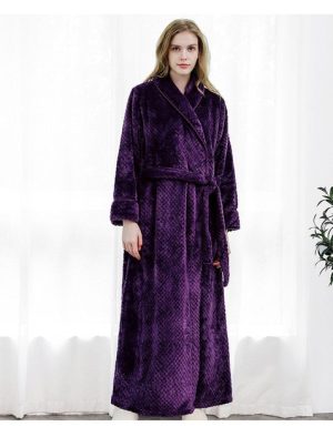 Veste Peignoir de Bain Violet