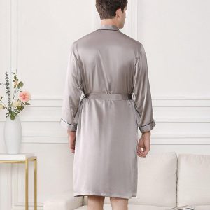 Peignoir soie Homme Qualité