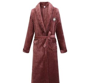 Veste Peignoir De Bain Marron