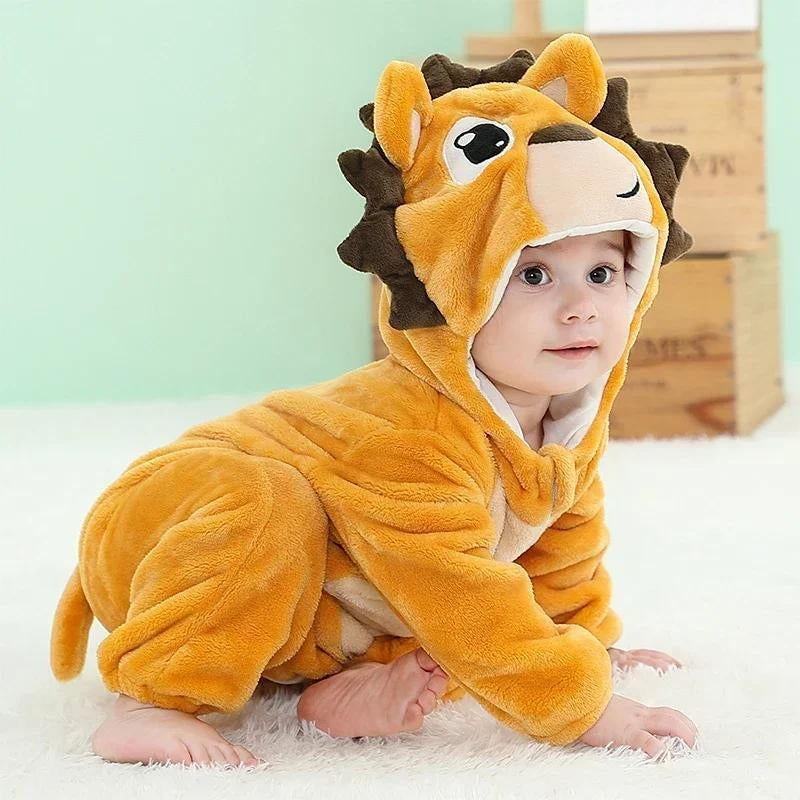 pyjama-bebe-lion.jpg - Veste Peignoir de Bain