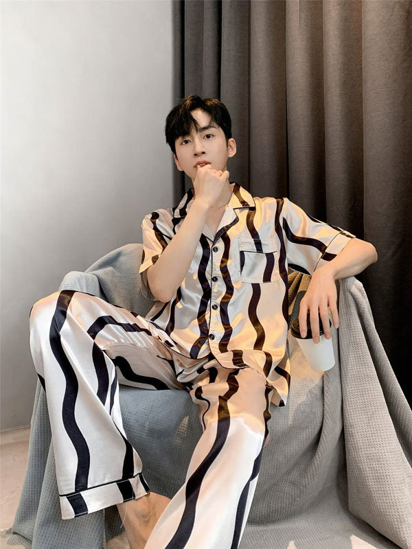 Pyjama D'été Pour Homme – Image 2