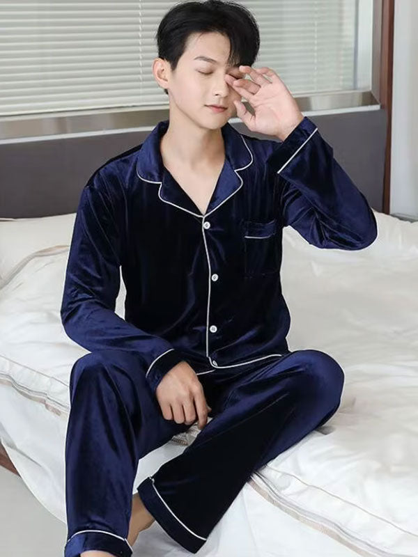 Pyjama En Velours Pour Homme – Image 5