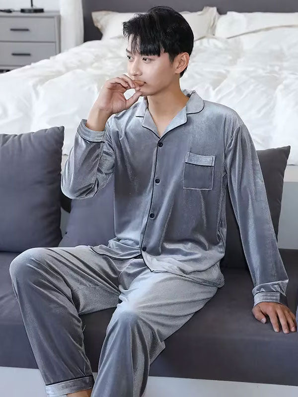 Pyjama En Velours Pour Homme – Image 2