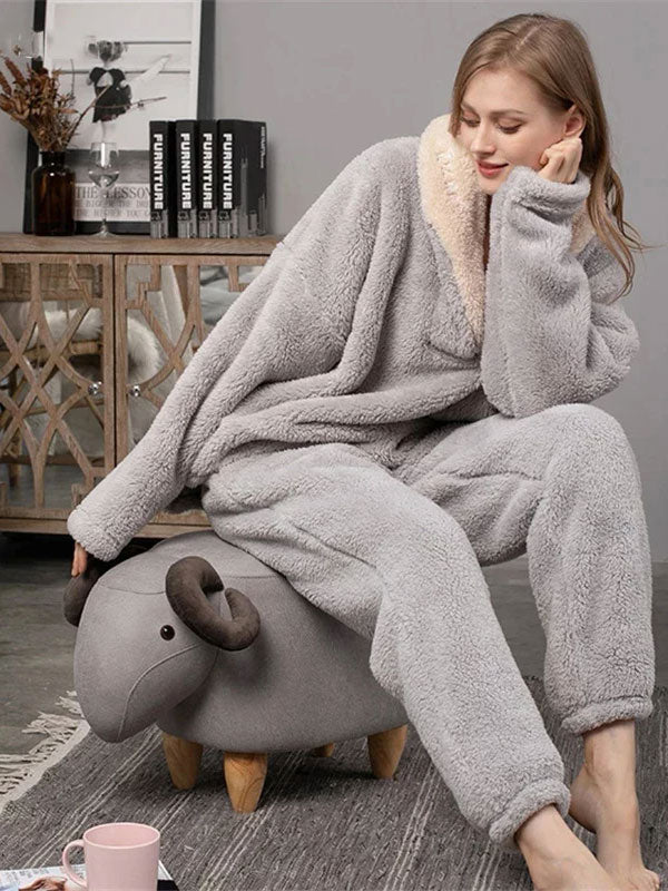 Pyjama Pour Femme en Polaire – Image 2