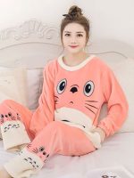 Pyjama D'hiver Chaud Pour Femme