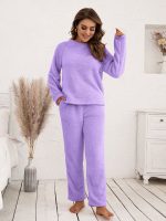 Pyjama d'Hiver Chaud Pour Femme