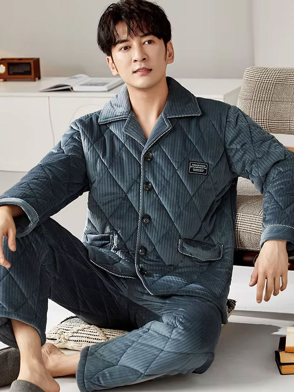 pyjama-hiver-homme-pyjama-shop-2.jpg - Veste Peignoir de Bain