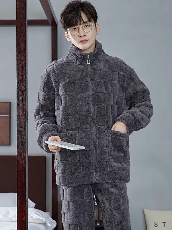pyjama-homme-hiver-polaire-pyjama-shop-2.jpg - Veste Peignoir de Bain
