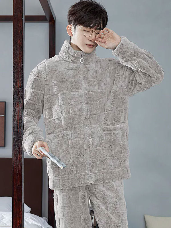 pyjama-homme-hiver-polaire-pyjama-shop-3.jpg - Veste Peignoir de Bain