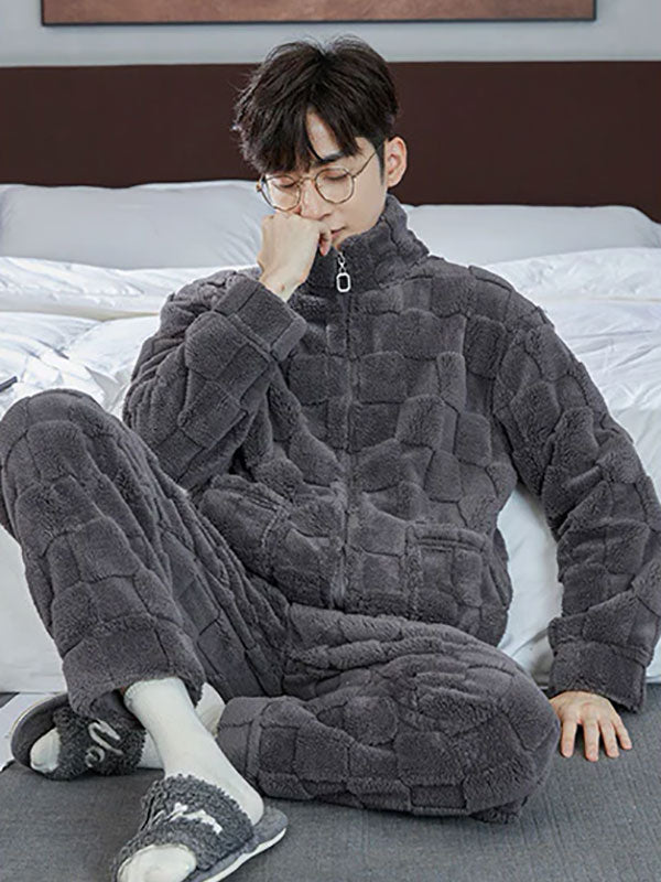 pyjama-homme-hiver-polaire-pyjama-shop-6.jpg - Veste Peignoir de Bain