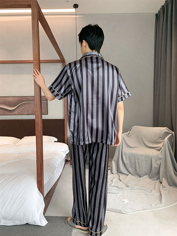 Pyjama En Satin Pour Homme