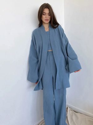 Pyjama Kimono Bleu