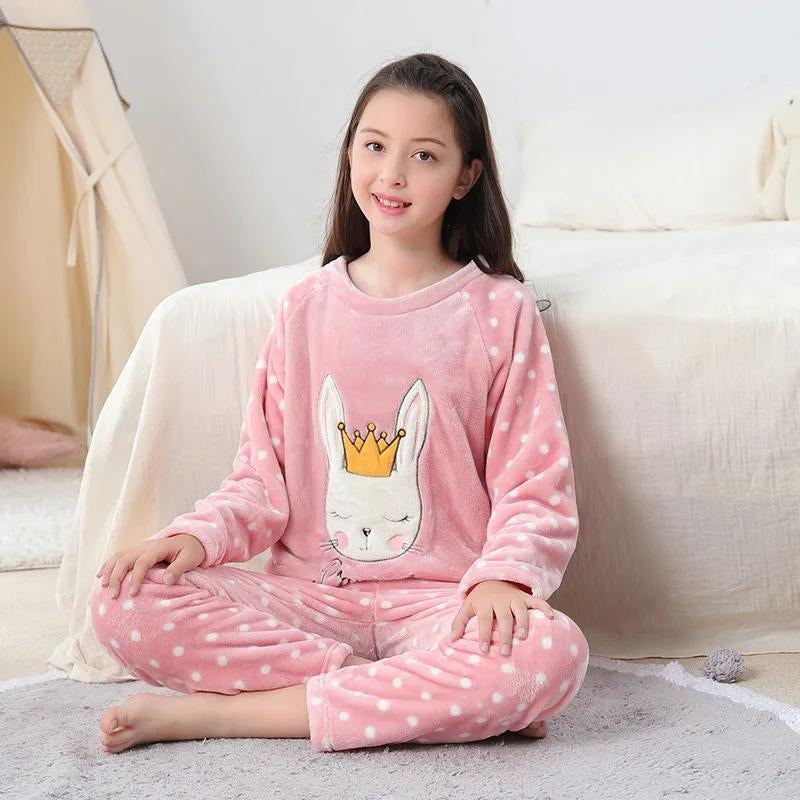 pyjama-lapin-fille.jpg - Veste Peignoir de Bain