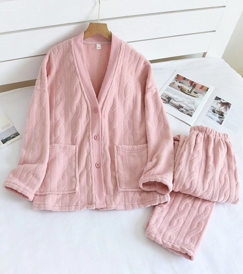 pyjama-velours-femme_1.jpg - Veste Peignoir de Bain