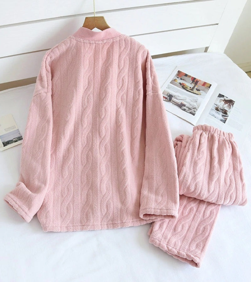 pyjama-velours-femme_2.jpg - Veste Peignoir de Bain
