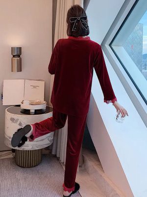 Pyjama Pour Femme en Velour