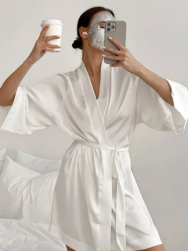 Robe de Chambre Blanche