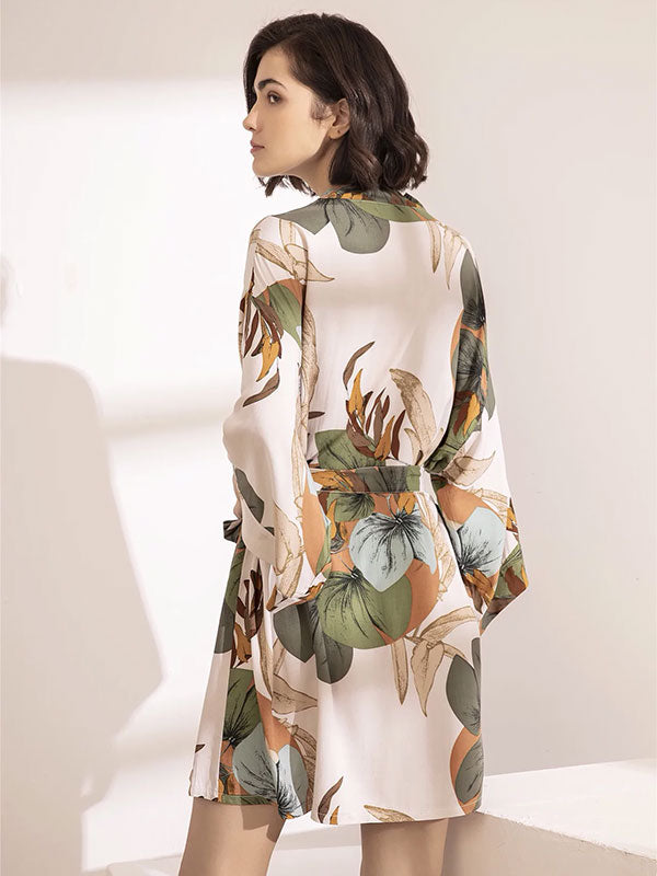 Robe de Chambre en Satin