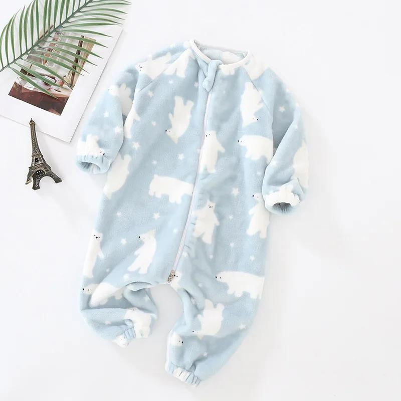 surpyjama-bebe-hiver.jpg - Veste Peignoir de Bain