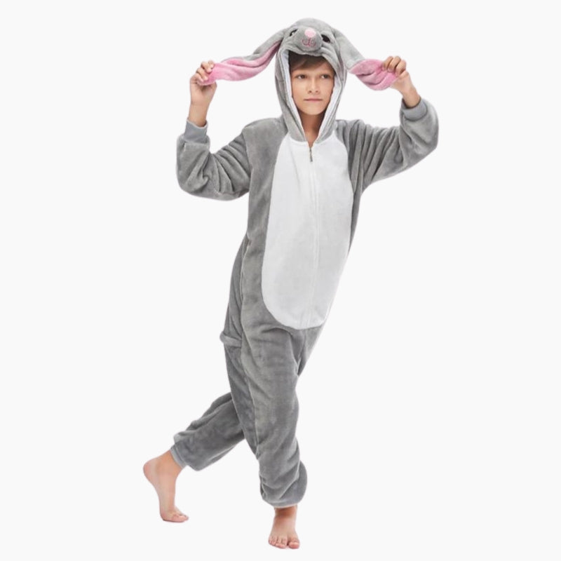 Surpyjama polaire garçon lapin – Image 2