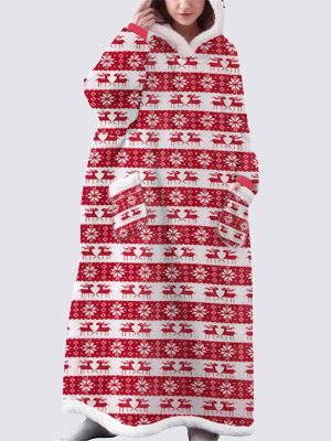 Pull Plaid XXL Noël