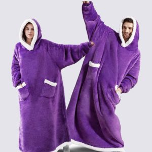 Pull Plaid XXL Violet