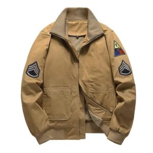 Veste armée kaki unisexe