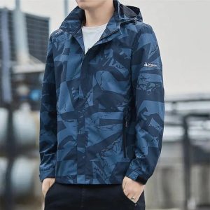 Veste bleu Militaire unisexe