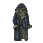 Veste Bleu militaire femme