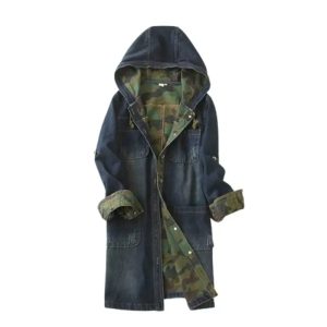 Veste Bleu militaire femme