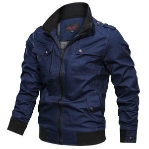 Veste Bleue militaire unisexe