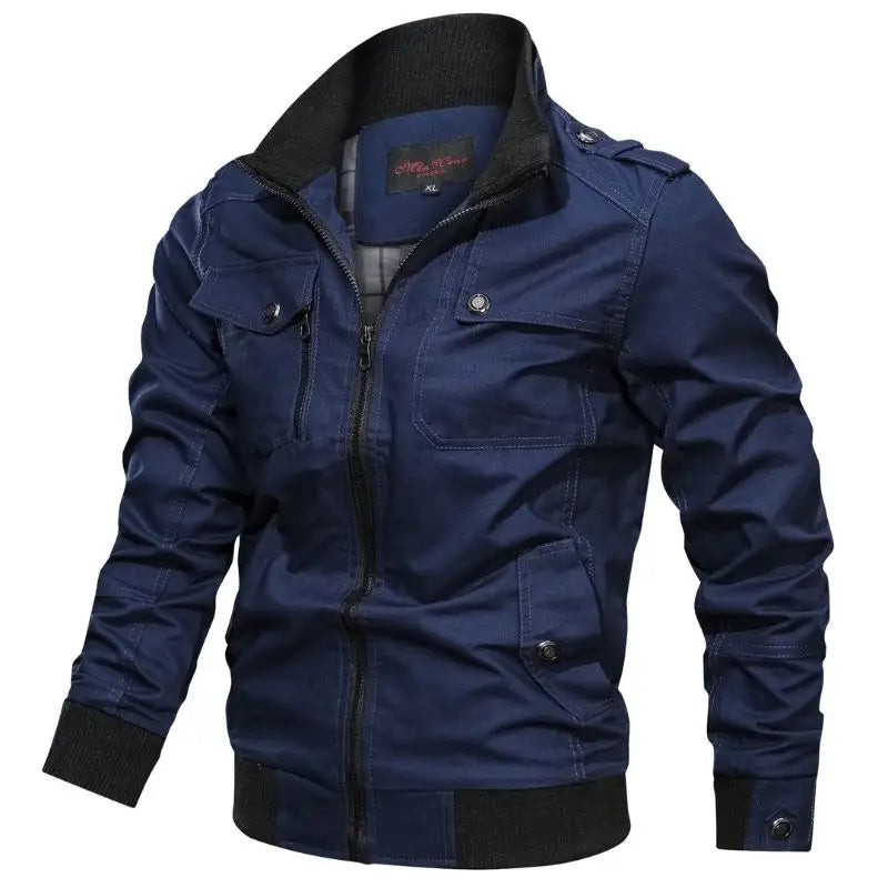 veste-bleue-militaire-267.jpg - Veste Peignoir de Bain