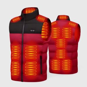 Veste chauffante électrique à manche courte